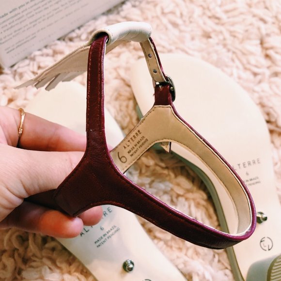 Alterre Mist Grey Sandal w/ Interchangeable Strap - Picture 7 of 15